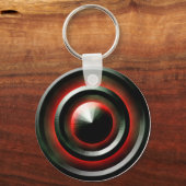 Red Neon Schlüsselanhänger (Vorderseite)