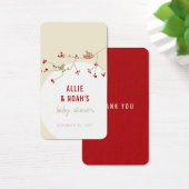 Red Nesting Birds Family Baby Shooting DIY Geschen (Schreibtisch)