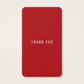 Red Nesting Birds Family Baby Shooting DIY Geschen (Rückseite)