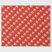 "Red Net Fly" Geschenkpapier (Flach)