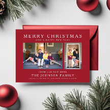 Red New Zuhause Frohe Weihnachts Foto Weihnachtska