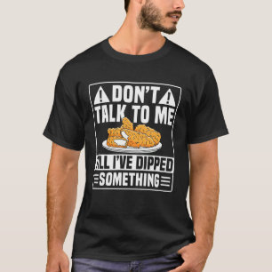 Red nicht mit mir Hühnerstreifen T-Shirt