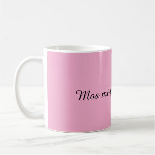 "Red nicht weiter ohne meinen Kaffee” Lustiger Alb Kaffeetasse