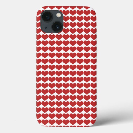 Red Niedlich Hearts Muster BT iPad Air Hüllen (Rückseite)