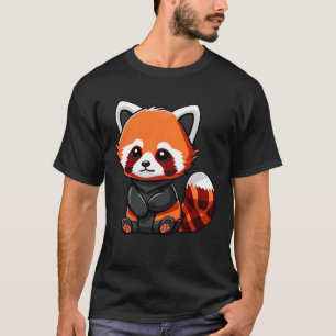 Red Niedlich Panda Men Women Red Panda T-Shirt