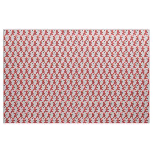 Red Ninja Design Fabric Stoff (Fat Quarter (45,7 x 55,9 cm))