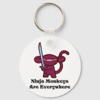 Red Ninja Monkey mit Schwert