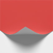 Red No.1, Red Wrapping Paper Geschenkpapier (Ecke)