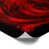 Red No. 5 Oil on Linen by Toby Mikle 2015 Poster (Ecke)