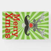 Red Noise Rudolph mit Mustache + Ihre Idee Banner (Horizontal)