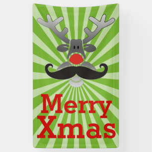 Red Noise Rudolph mit Mustache + Ihre Idee Banner