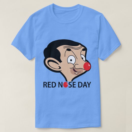 Red Nose Day Mr. Been Comic Relief Tshirt (Design vorne)