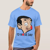 Red Nose Day Mr. Been Comic Relief Tshirt (Vorderseite)
