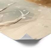 Red Nose Reindeer Christmas Poster (Ecke)