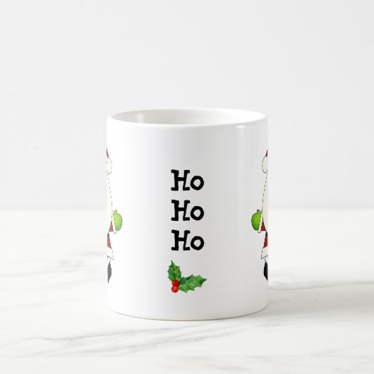 Red Nosed Santa Kaffeetasse (Mittel)