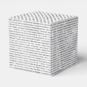 Red Number pi ist ein mathematisches Konstantensym Geschenkschachtel (Rückseite)