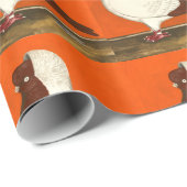 Red Nun Pigeon Geschenkpapier (Rolleneckpunkt)