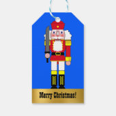 Red Nutcracker Geschenkanhänger (Rückseite)