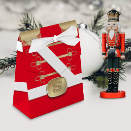 Red Nutcracker Tower Soldier Weihnachtsvorzugkäste Geschenkschachtel