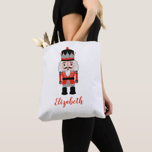 Red Nutcracker Weihnachtsfeiertag Tasche