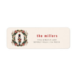 Red Nutcracker Wreath Weihnachten