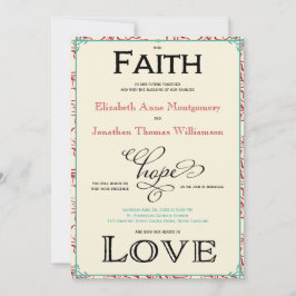 Red Oak Blätter Country Wedding Einladung