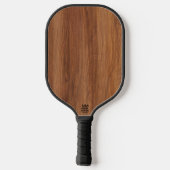 Red Oak Wood Pickleball Schläger (Rückseite)