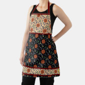 Red Ochre Blume mit Blätter Schürze (InSitu)