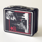 RED OCTOBER Metal Lunch Box (Rückseite)