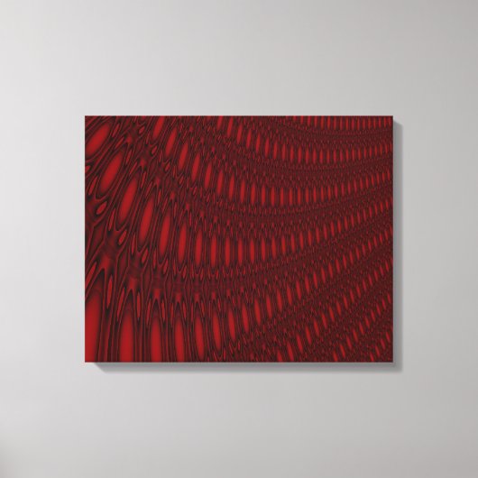 Red Octopus Tentacles Canvas Print Leinwanddruck (Vorderseite)