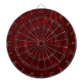 Red Octopus Tentacles Dart Board Dartscheibe (vorne)