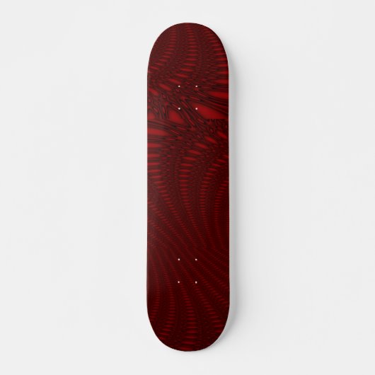 Red Octopus Tentacles Skateboard (Vorne)