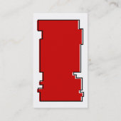 Red oddRex Visitenkarte (Rückseite)