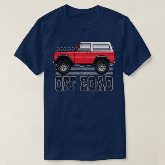 Red OffRoad T-Shirt (Design vorne)