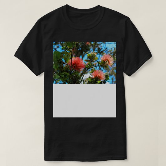Red Ohia lehua TShirt (Design vorne)