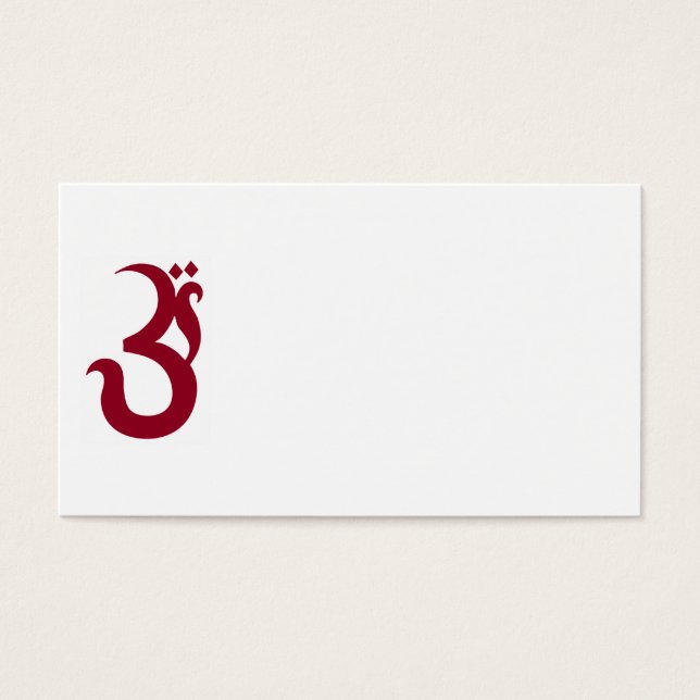 Red Om (Vorderseite)