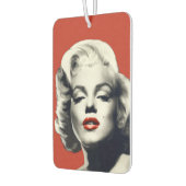 Red on Red Lips Marilyn Autolufterfrischer (Links)