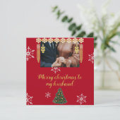 Red One Foto Frohe Weihnachten (Stehend Vorderseite)