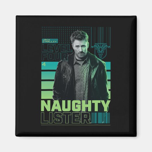 Red One - Naughty Lister Magnet (Vorne)
