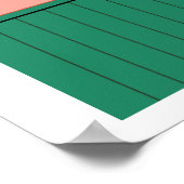 Red Onion Rag Poster (Ecke)