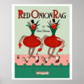 Red Onion Rag Poster (Vorne)