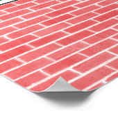 Red Onion Rag Print Poster (Ecke)