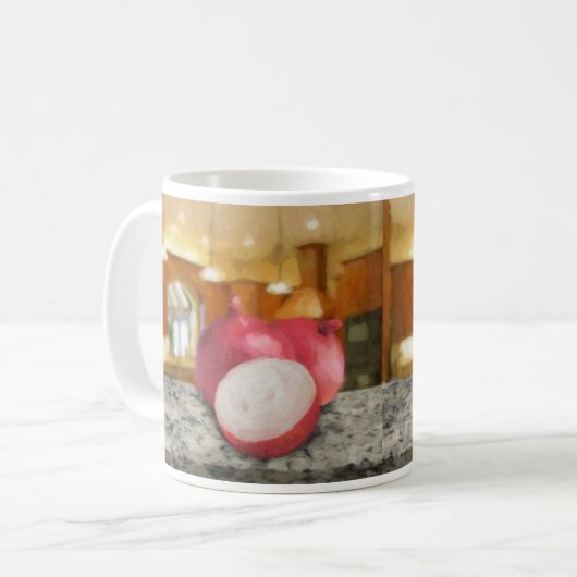 Red Onions Kaffeetasse (Vorderseite Links)