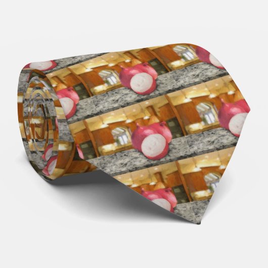 Red Onions Krawatte (Gerollt)