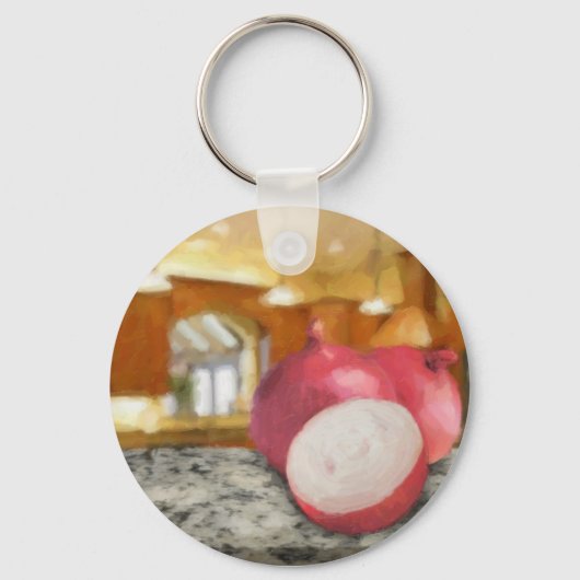 Red Onions Schlüsselanhänger (Vorderseite)