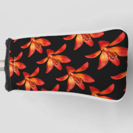 Red Orange Asiatic Lily Gran Paradiso Golf Headcover