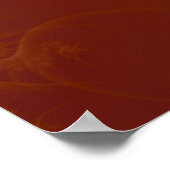Red Orange Drehung Poster (Ecke)