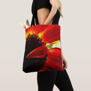 Red Orange Gerbera Daisy Foto Bold Modern Stylish Tasche