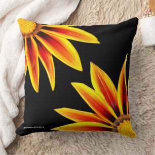 Red Orange Kiss Golden Flame Gazanias Kissen