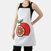 Red Orange Schürze (InSitu)